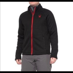 Large mens spyder sweater jacket. New with tags. Was the wrong size for me.